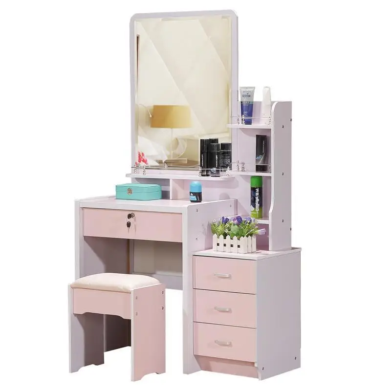 Toaletka Do Sypialni Vanity Drawer Wooden Korean Bedroom Furniture Penteadeira Dressing Table