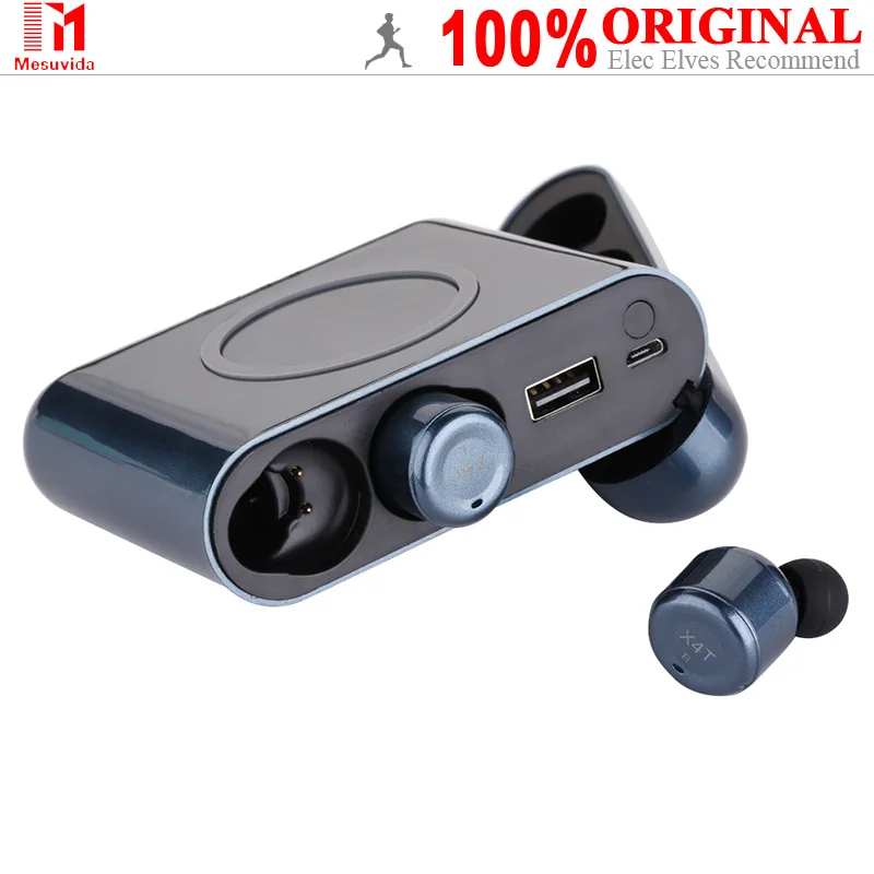 

Mesvida X4T TWS Bluetooth Earbuds Wireless Sports Stereo Earphones With Power Box