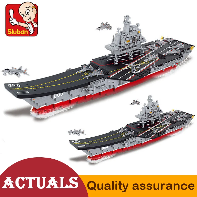 

Sluban 0388 0399 Airplane Aircraft Carrier Liaoning Building Blocks Bricks Plane Toys Educational Toys LegoINGlys Set