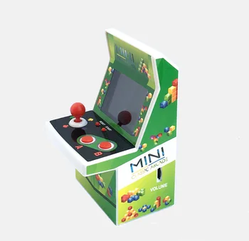 

Portable 2.8 Inch Color Screen White Black Color Mini Classic Arcade Insert 108 Nostalgic Game Hand-held Gaming Device