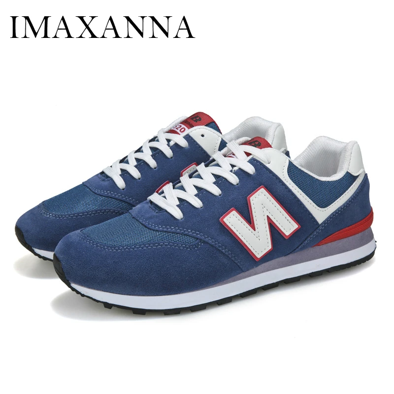 

IMAXANNA New Leisure Sneakers Men Sports 2019 Mesh Breathable Sport Shoes Athletic Shoes Men Flat Shoe Fashion Run Shoe For Men