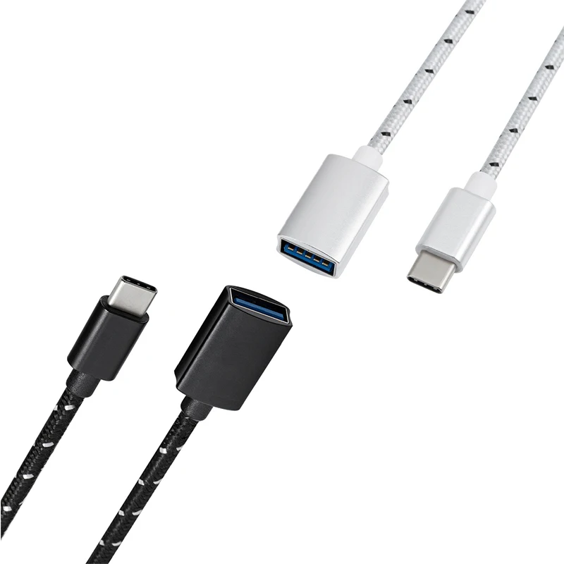 Type C OTG Кабель адаптер USB 3 1 type штекер 0 A Женский кабель для передачи данных samsung One