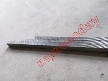 

5pcs 1M 1.0 Mod 10*10*1400mm Mold Gear Rack Precision CNC Rack (straight teeth) Toothed rack+5Pcs 1M 25teeth pinion 8mm bore