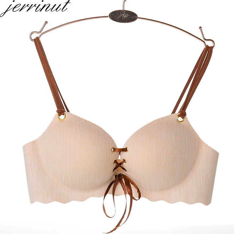 

Jerrinut Super Push Up Bras For Women Seamless Bra Bralette Woman Bra Push Up Sexy Lingerie Bralette Brassiere Bra Breathable