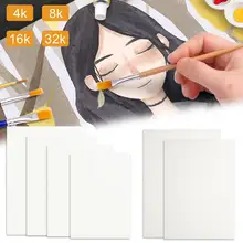 Профессиональная Акварельная бумага, ручная роспись, водная книга для художника, студенческие товары для рукоделия 4K 8K 16K 32 K, инструмент для рисования, бумага s