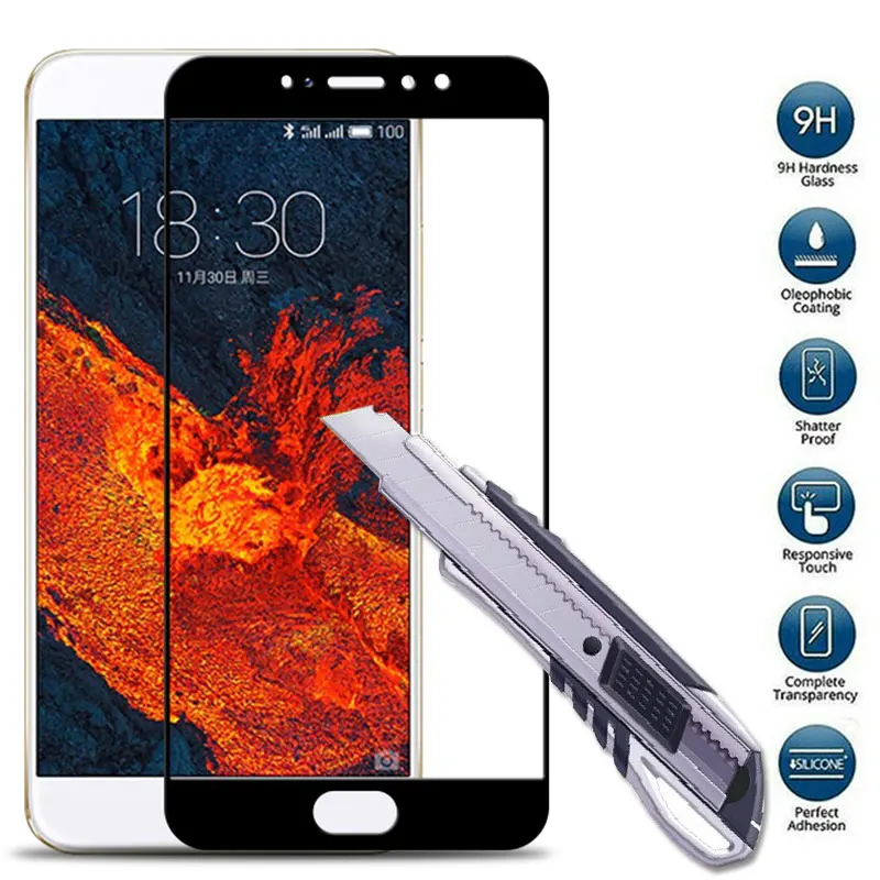 Защитное стекло для Meizu Pro 7 6 Plus защита экрана закаленное pro7 plus pro7plus полное