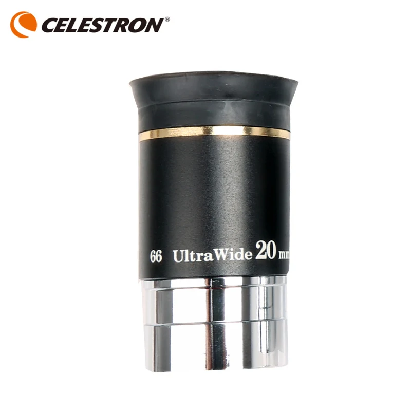Celestron 66 градусов ультра широкий 6 мм 9 мм 15 мм 20 мм телескоп окуляр части окуляра астрономический телескоп части