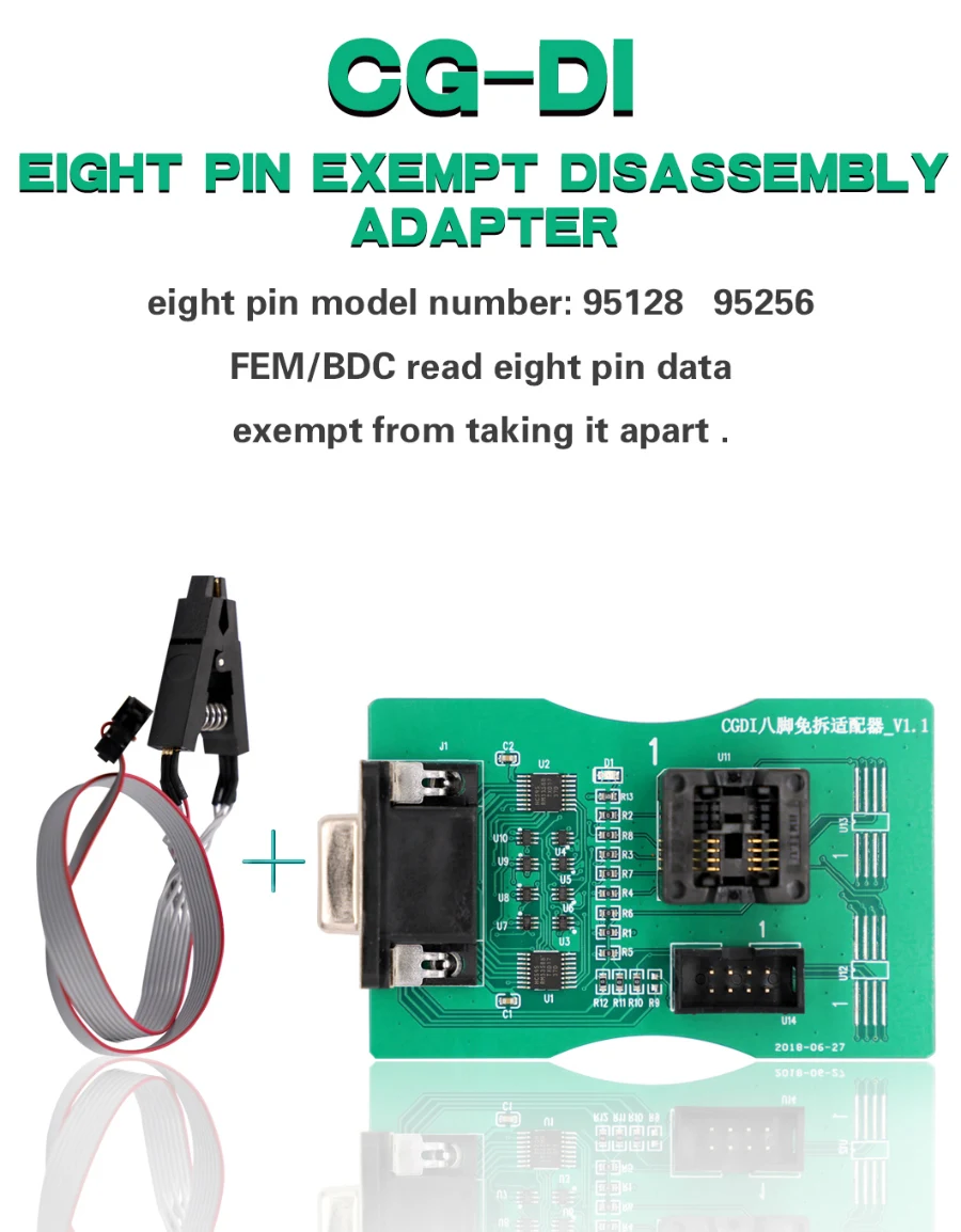 Новый оригинальный CGDI Prog для BMW MSV80 FEM/EDC 3 в 1 функциональный Автомобильный ключ