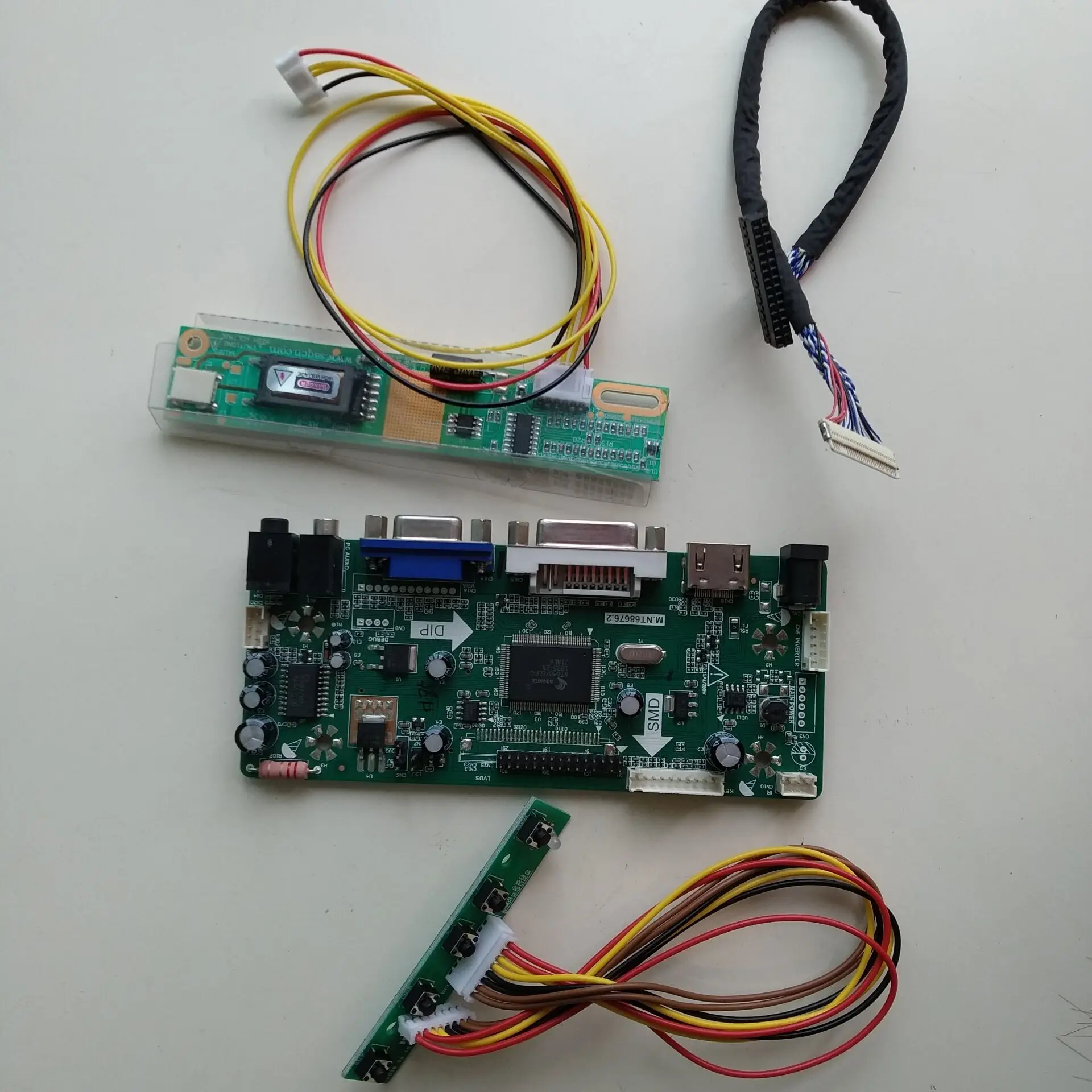  For 30pin M240HTN01.2/M240HTN01.2Q0 1920X1080 panel monitor VGA LCD LED HDMI DVI Aduio kit controll