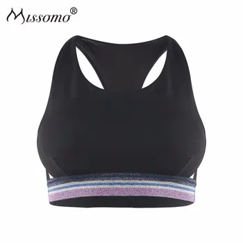 

Missomo Women Sports Bra VS Seamless BH Sheer Bralet Soft Modis Push Up Wireless Bralette Plus Size Cup Brassiere Lingerie