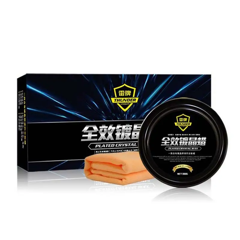 

Auto Car Coating Wax Plating Set Hard Glass Beauty Paint Polishing Wax Care Maintenance Painting Surface Coating Wax Set 300ml