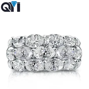 

QYI Wedding Ring 925 Sterling Silver Luxury Ladies Ring 22 Carat Premium Zircon engagement Jewelry gift
