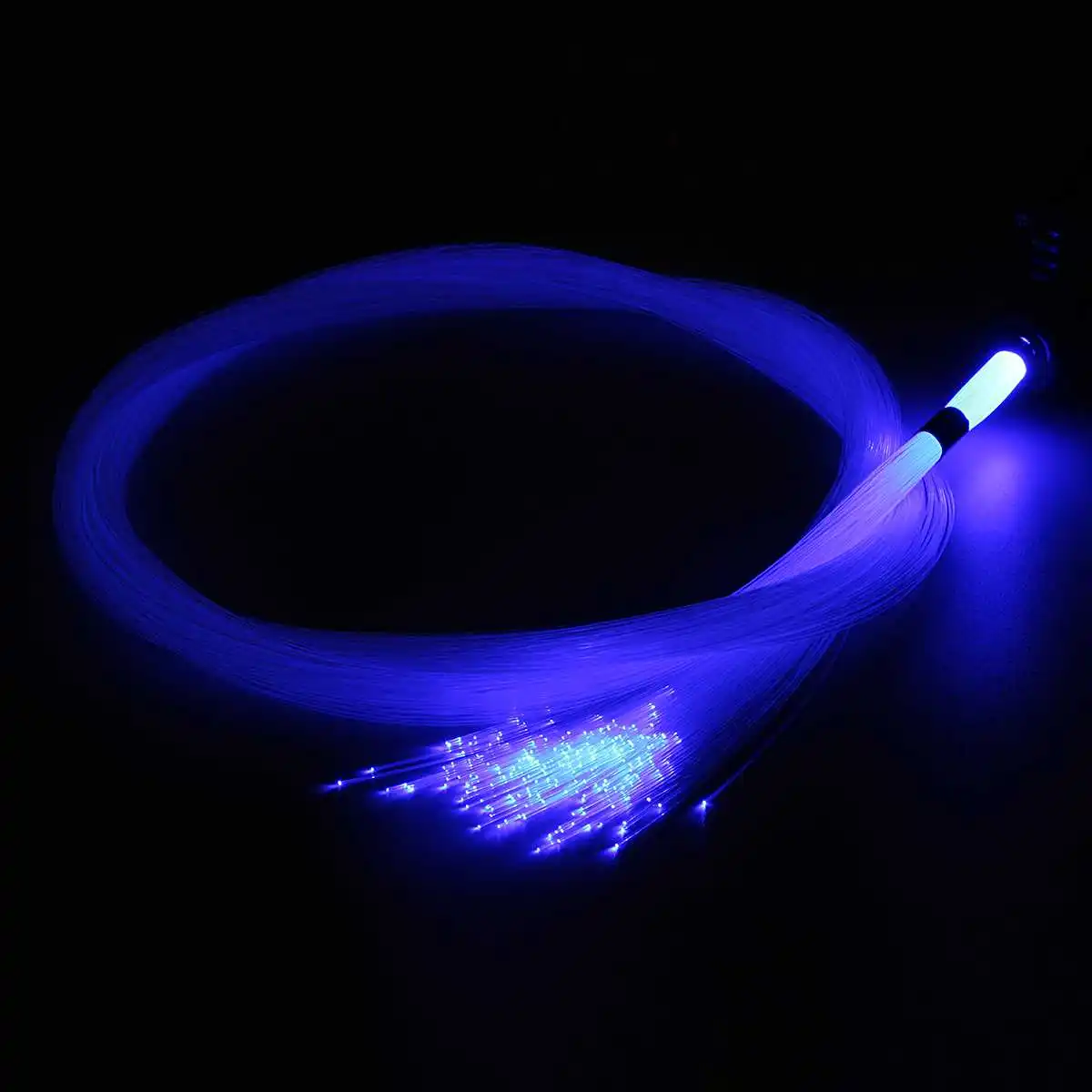 200 шт. 0 75 мм x 2 м Красочный Волоконно оптический свет s RGB Мерцающая Светодиодная
