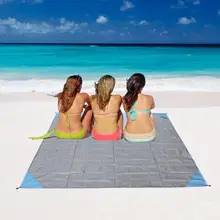 Водонепроницаемое пляжное одеяло Открытый портативный коврик для пикника Кемпинг наземный коврик матрас Открытый Кемпинг коврик для пикника одеяло 3 цвета