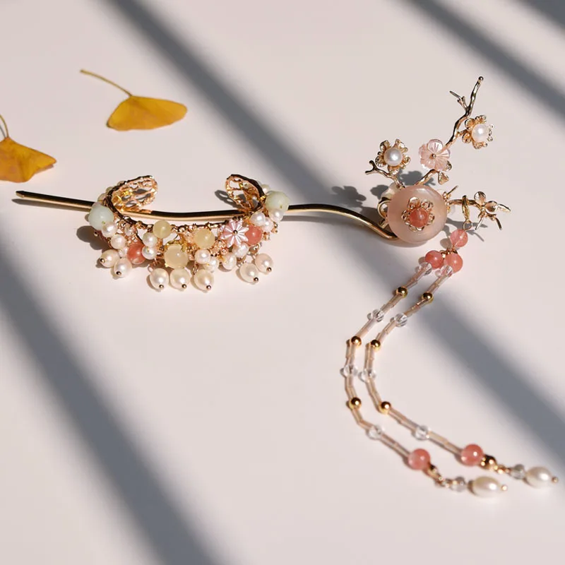 

Manual Classical Bridal Hair Treasure Hair Crown Hairpin Suit Hanfu Antique Ancient Headwear Jewelry Tiara Bijoux Femme
