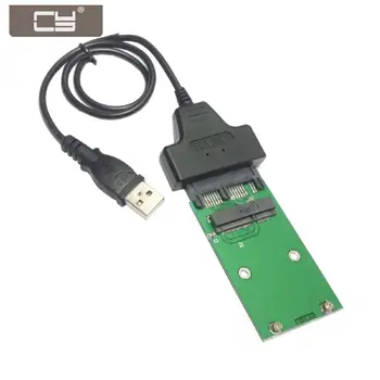 

CY USb 2.0 to Mini PCI-E mSATA SSD to 1.8" Micro SATA 7+9 16pin Adapter Add on Cards PCBA for SSD Hard Disk
