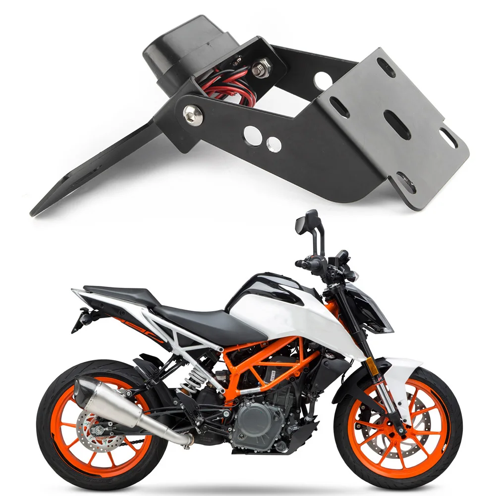 Мотоциклетный светодиодный задний крыльчатый фиксатор номерного знака для KTM Duke