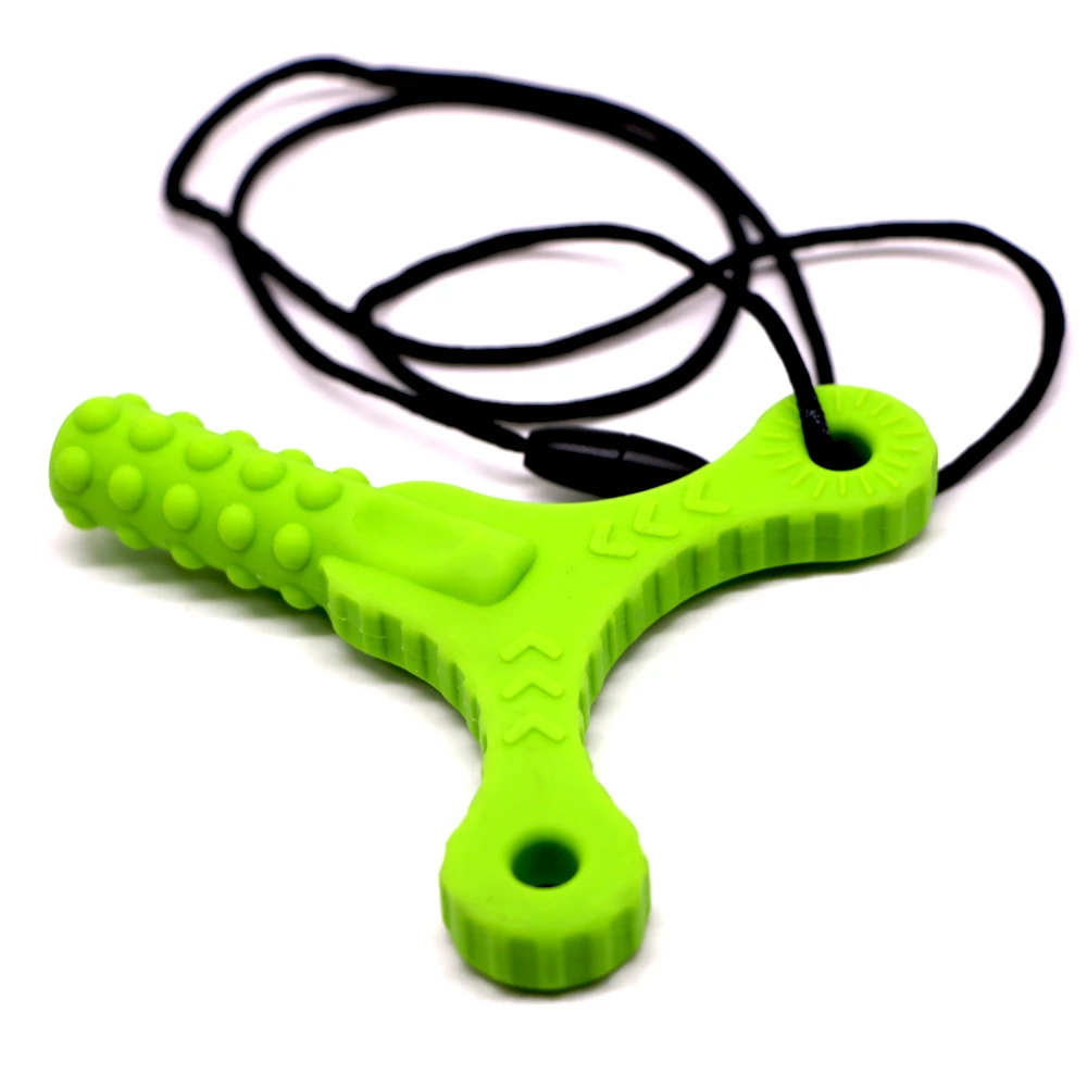 Most effective  FDA LFGB SGS approved silicone Chew Brick chew toy for autism