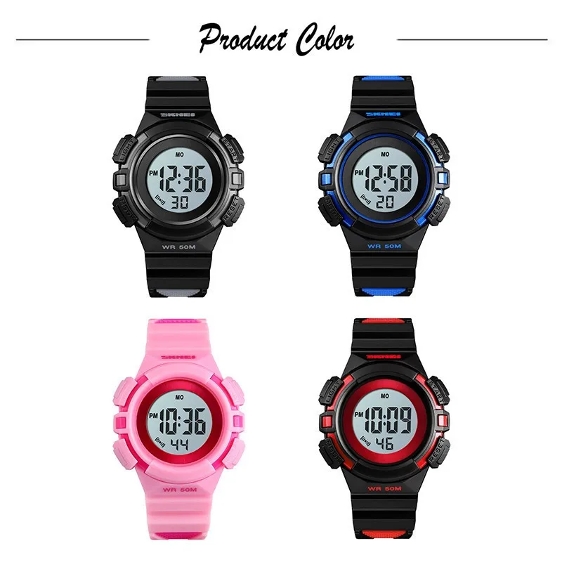 

SKMEI Waterproof children Watches New Fashion Casual Digital Outdoor Sports Watch Men Multifunction Student Wrist watches