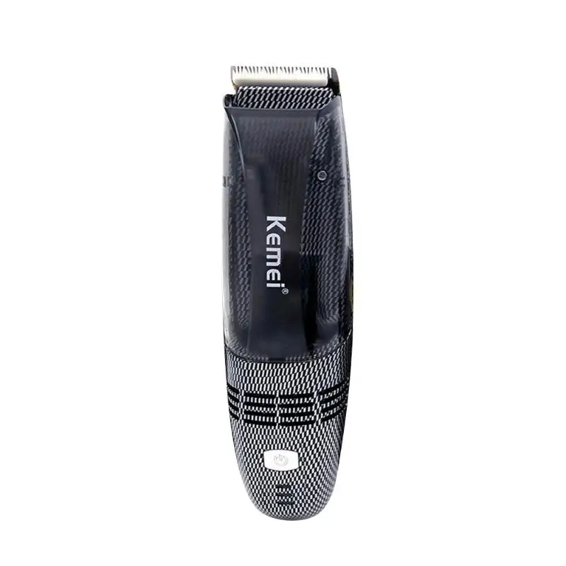 

Kemei KM-77 Rechargeable Hair Clipper Professional Men Vacuum Hair Clipper Cordless Baby Electric Trimmer Hair Cutting Machine
