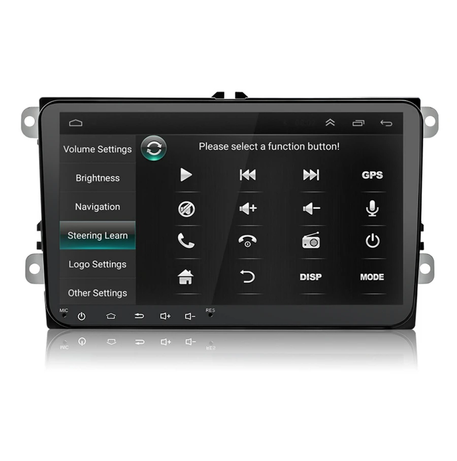  9”Auto radio Android 8.1 1080P Quad Core RAM 1GB ROM 16GB GPS Navigation Car Stereo Radio 2 Din And