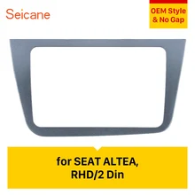 Liquidazione Seicane Car Stereo Fascia 2Din Telaio Per SEAT ALTEA (RHD) 220*130mm Refitting Cruscotto Pannello