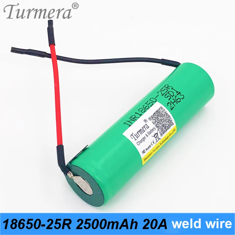 original 18650 battery 2500mah INR18650-25R 20a rechargeable 18650 battery for screwdriver tool battery shura welding wire original 18650 battery 2500mah INR18650-25R 20a rechargeable 18650 battery for screwdriver tool battery shura welding wire