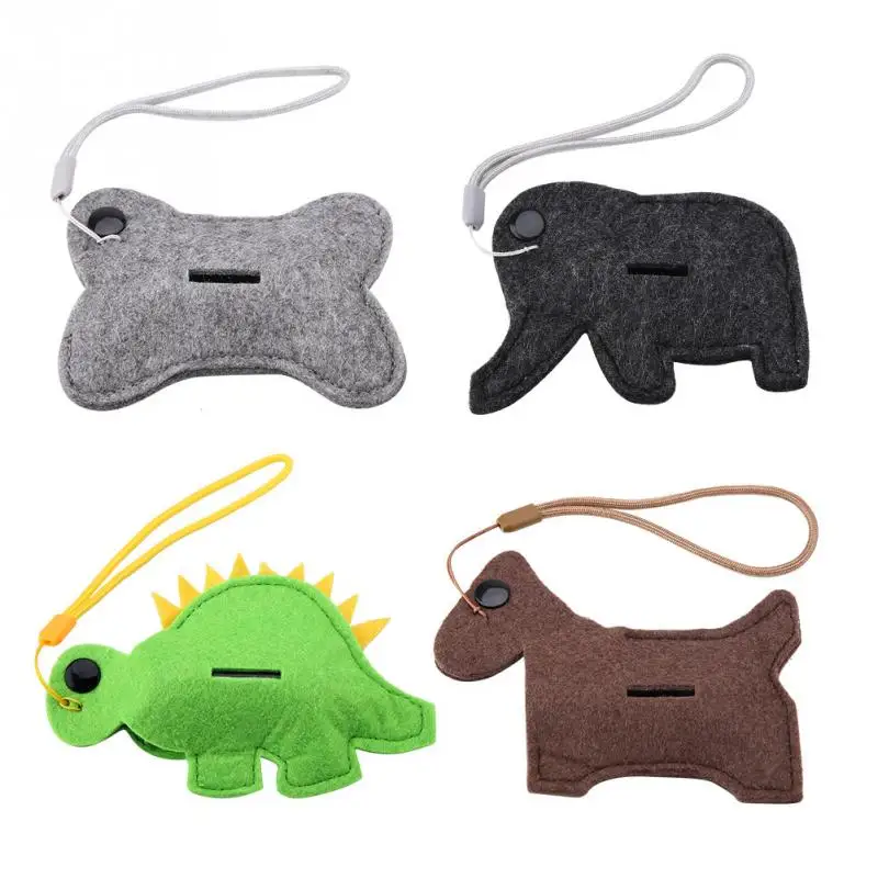 Pvc 애완 동물 똥 가방 클립 개 똥 가방 홀더 쓰레기 가방 디스펜서 글로우 똥 가방 클립 청소 제품 