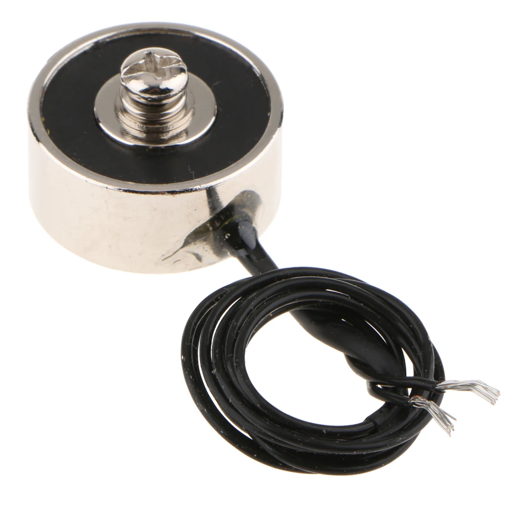 

Electric Lifting Magnet Electromagnet Solenoid Lift Holding DC 24V 50N