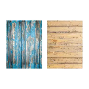 

Wood Plank Printed Digital Background Cloth Photographic Studio Backdrops