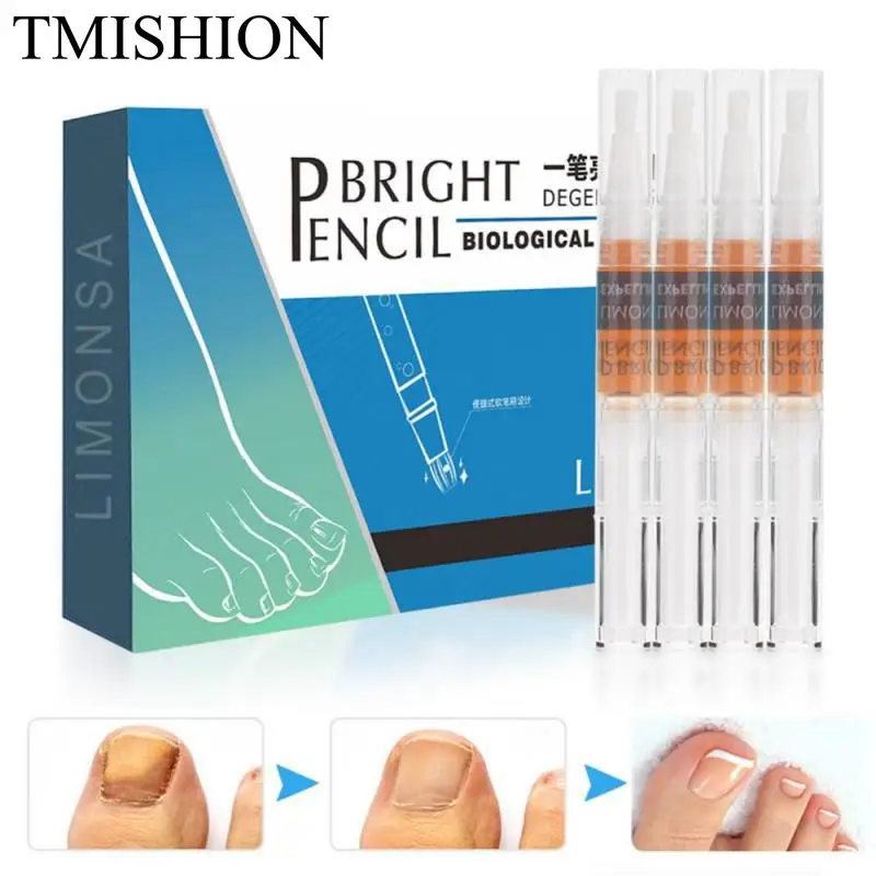 

TMISHION 4pcs Nail Fungus Treatment Nail Foot Protector Nails Repair Pen Nail Care Tools for Toenail Fungus