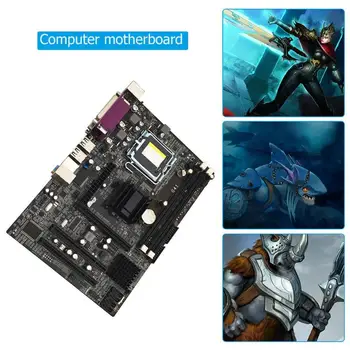 

1set G41 PC Motherboard LGA771 Support DDR3 Dual PCI Solid Capacitor Mainboard PC Desktops Motherboards Computer