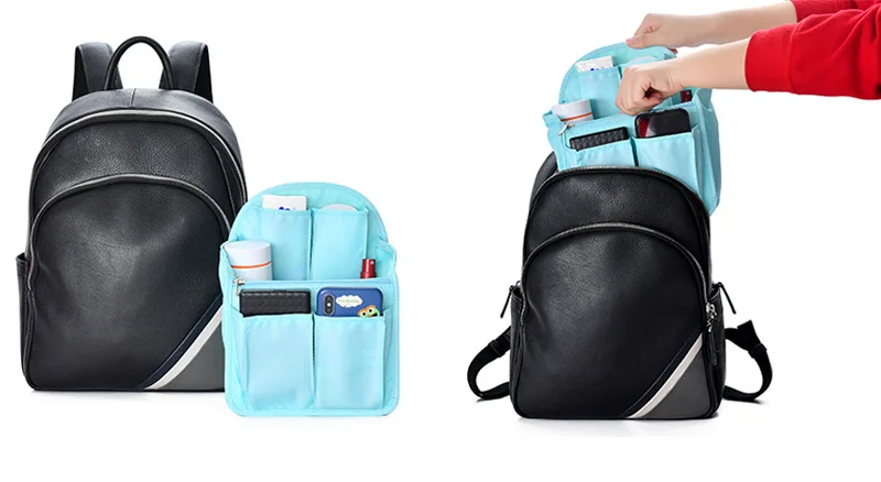 

Makeup Bag for Ladies Popular Womens Makeup Organizer Nylon Cloth Insert Bag Multifunctional Women Cosmetic Bag Travel Organizer
