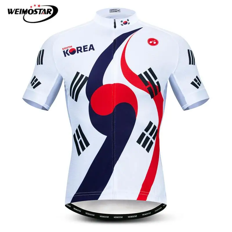 

Weimostar Nation Cycling Jersey 2024 Pro Team Malaysia Thailand Korea Bicycle Clothing Maillot Ciclismo MTB Bike Jersey Shirt