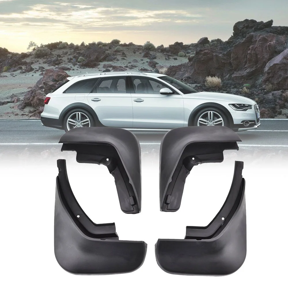 4PCs Car Styling Front Rear Car Mud Flaps Splash Guards Mudflaps