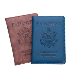 SFG Дом Обложка для паспорта русский паспорт держатель высокое качество ID держатель для карт Мужчины Женщины Обложка для паспорта