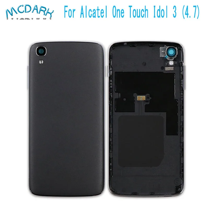 Задняя крышка для аккумулятора Mcdark Alcatel One Touch Idol 3 (4 7) OT-6039 запасные части телефона