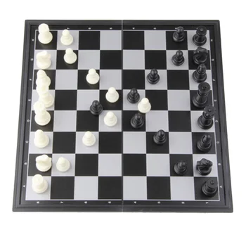

Super sell-Magnetic Chess Set International Chess Educational Chess Set Entertainment Game Chess With Folding Board