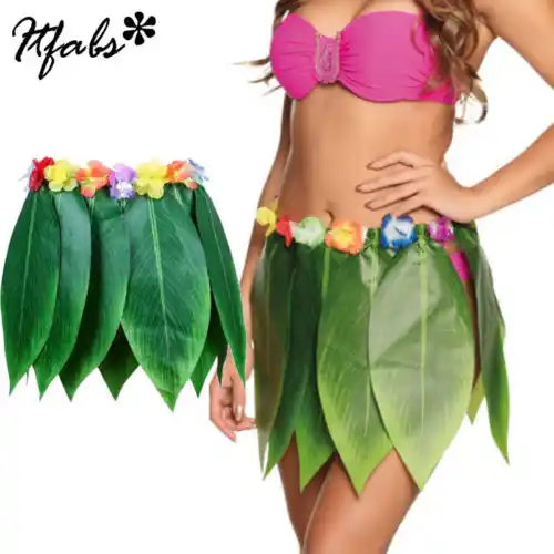leaf skirt fancy dress