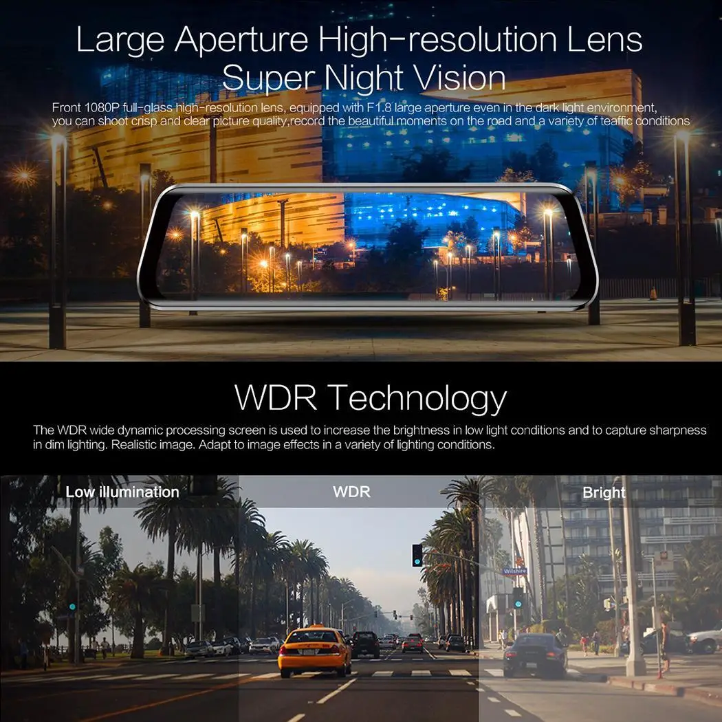 

Cycle Recording Automatic White Balance Car 580mA Driving Casual, Travel, Outdoor, etc Recorder GPS Navigation