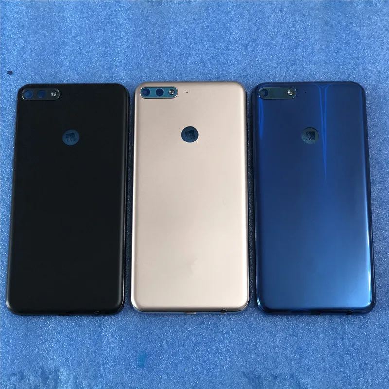 

Original Axisinternational For 5.99" Huawei Y7 Prime 2018/ Y7 2018 Back Battery Cover Case+Side Keys+Flash Y7 Pro 2018 Housing