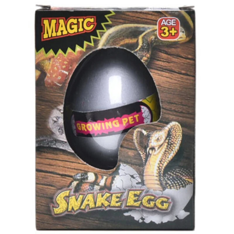 

Magic Hatching Dinosaur Snake Animal Egg Growing In Water Pet Children Gift Toy