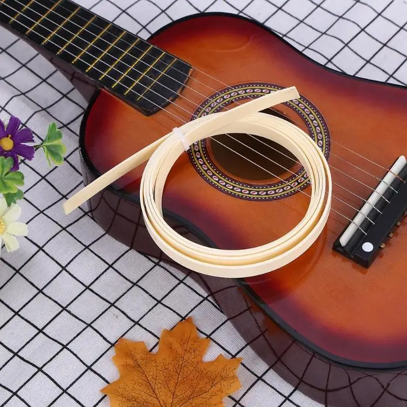 

Plastic Guitar Binding Purfling Strips 10mm Guitar Parts Accessories White