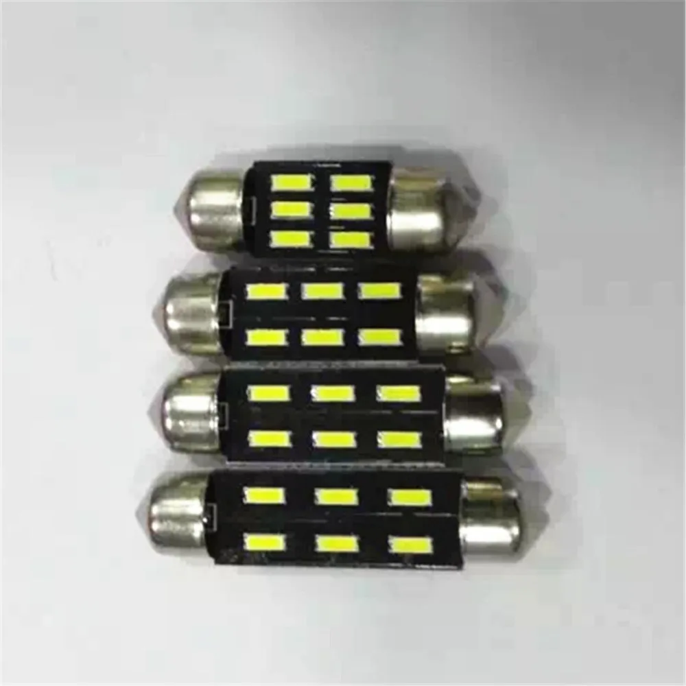 20x31 мм/36 мм/39 мм/41 мм 6SMD светодиодный 4014 C5W чемодан лампа отсека купол с фестонами фонарь освещения номерного знака источник стайлинга