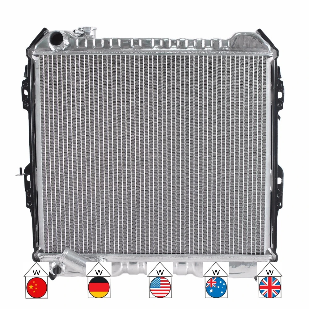

Car 2Row Radiator For Toyota Hilux 2.4 3.0 89 LN10 LN85 LN86 2.8L 88 95 Manual Full Aluminum 1640054610 164005B470