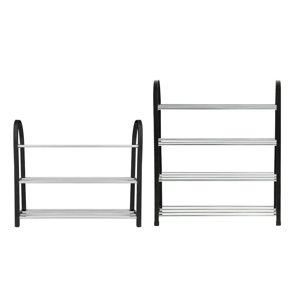 

3/4 Tiers Shoes Rack Standing Shoe Rack DIY Home Organizer Shoes Shelf Space Saving Home Decor