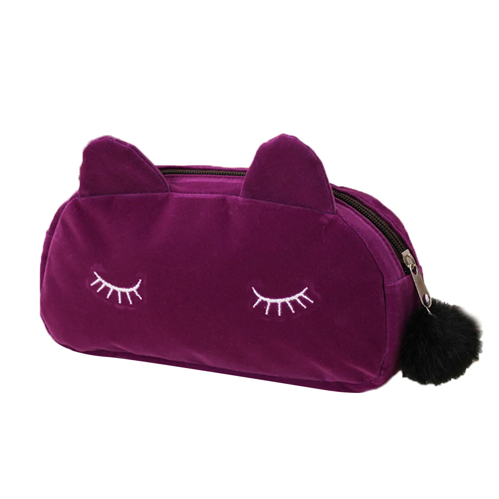  1PC Portable Large Capacity Makeup Cosmetic Bag Makeup Storage Cosmetic Bag Hand Bag Female Bag Wal