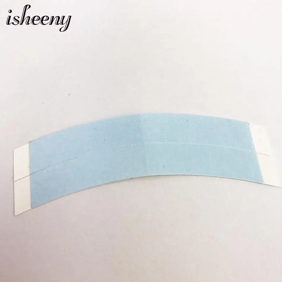 36pcs Double Side Hair Tape Tabs Glue Hair Adhesives Blue Hair Hold For Lace Wig Extension Toupee Lace Front Tape