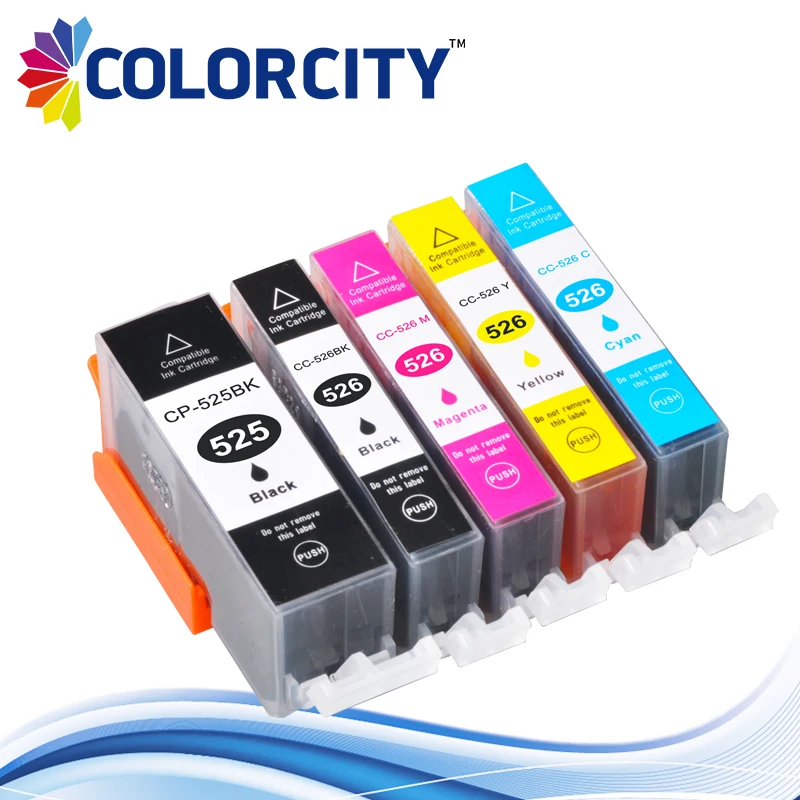 PGI 525 CLI 526 pgi cli чернильный картридж для canon PIXMA IP4850 IP4950 MG5150 MG5250 MG5350 MG6150 MG8150 MX715 MX885