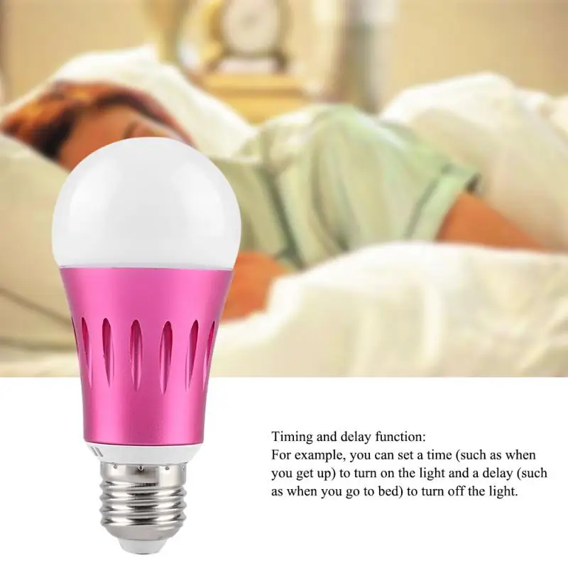 7 Вт RGBW Wi-Fi Smart Light App Лампы Пульт Дистанционного Управления СВЕТОДИОДНАЯ Лампа Поддержка